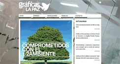 Desktop Screenshot of graficaslapaz.com